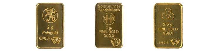 Metalor Goldbarren / Motivbarren